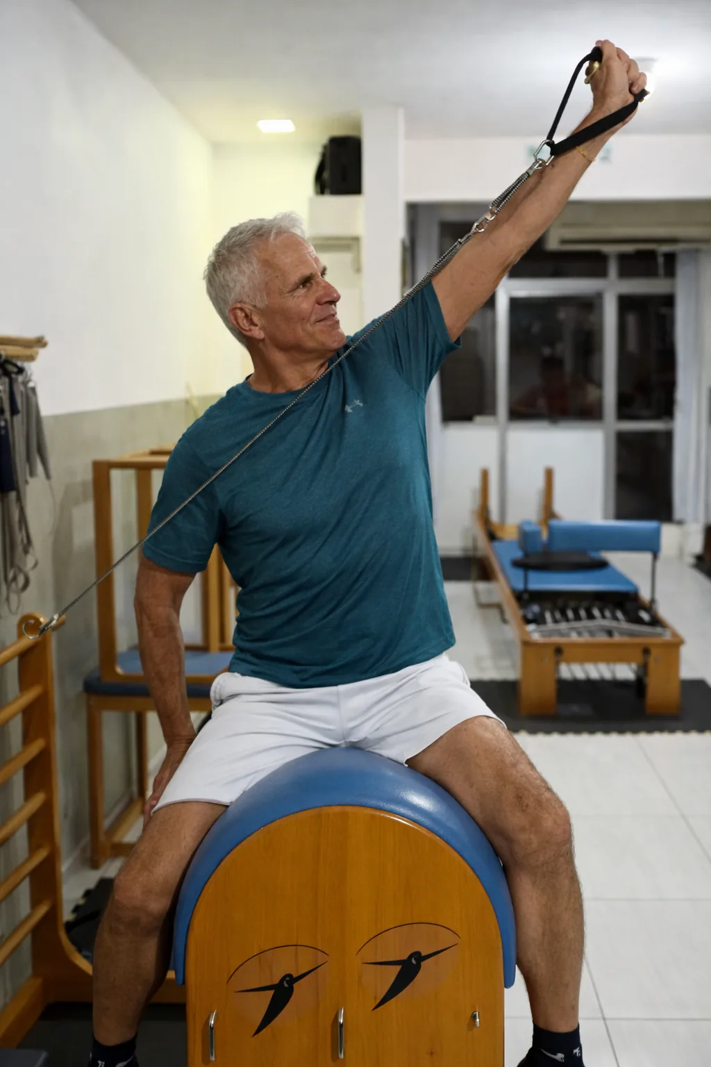 Marcos Lugli, fundador do Estúdio de Pilates em São Vicente